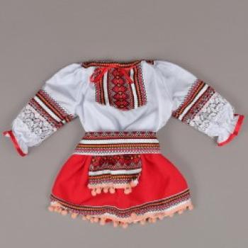ARTIZANAT COSTUM BOTEZ PENTRU FETITE